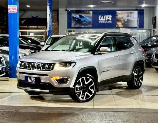 JEEP COMPASS 2.0 16V FLEX LIMITED AUTOMÁTICO JEEP COMPASS 2.0 16V FLEX LIMITED AUTOMÁTICO